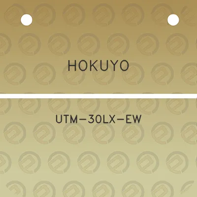 hokuyo-utm-30lx-ew