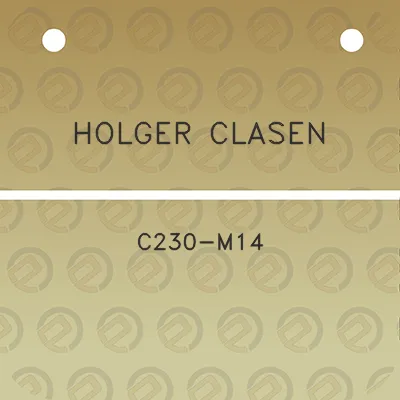 holger-clasen-c230-m14