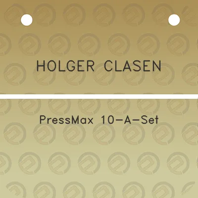 holger-clasen-pressmax-10-a-set