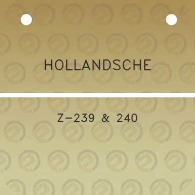 hollandsche-z-239-240