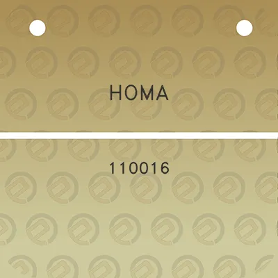 homa-110016