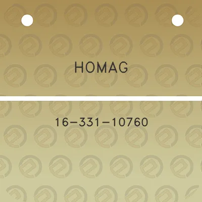 homag-16-331-10760