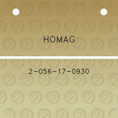 homag-2-056-17-0930