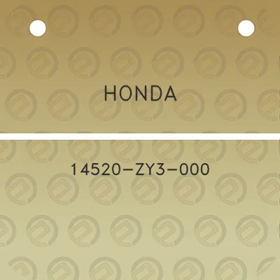 honda-14520-zy3-000