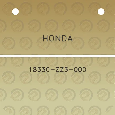 honda-18330-zz3-000