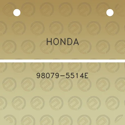 honda-98079-5514e