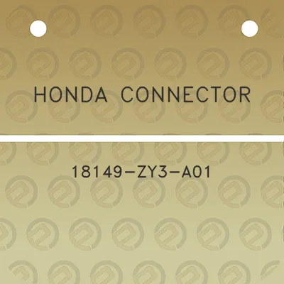 honda-connector-18149-zy3-a01