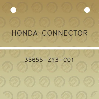 honda-connector-35655-zy3-c01