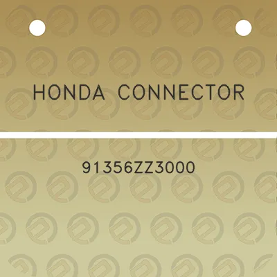 honda-connector-91356zz3000