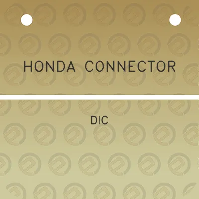 honda-connector-dic