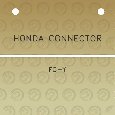 honda-connector-fg-y