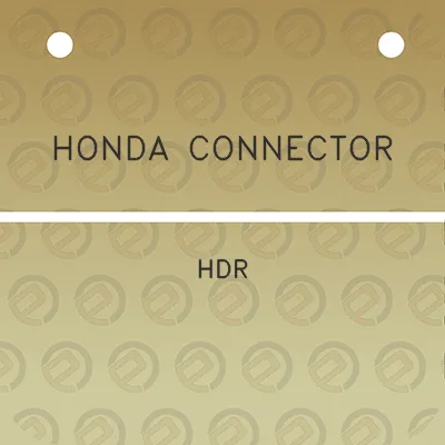 honda-connector-hdr