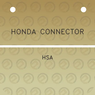 honda-connector-hsa