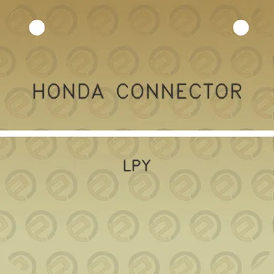 honda-connector-lpy