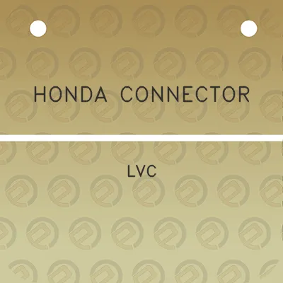 honda-connector-lvc