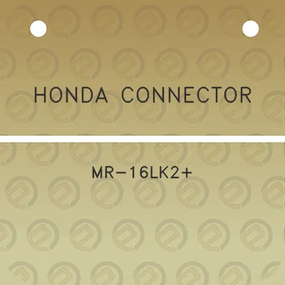 honda-connector-mr-16lk2