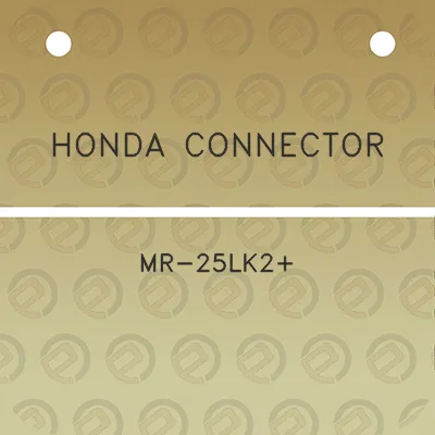 honda-connector-mr-25lk2