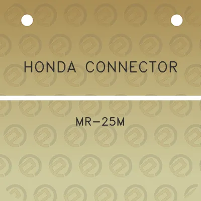 honda-connector-mr-25m