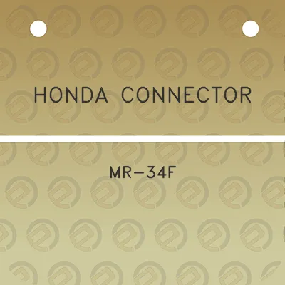 honda-connector-mr-34f