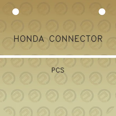 honda-connector-pcs