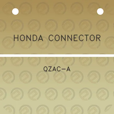 honda-connector-qzac-a