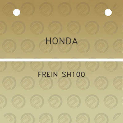 honda-frein-sh100