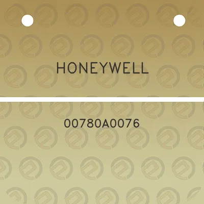 honeywell-00780a0076