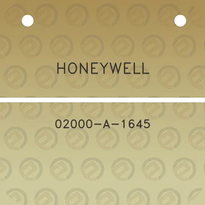 honeywell-02000-a-1645