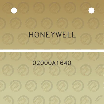 honeywell-02000a1640