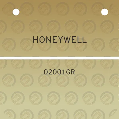 honeywell-02001gr