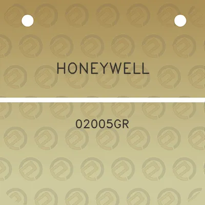 honeywell-02005gr