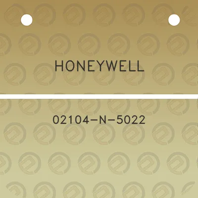 honeywell-02104-n-5022