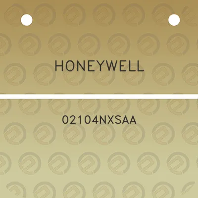 honeywell-02104nxsaa