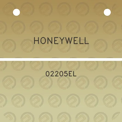 honeywell-02205el