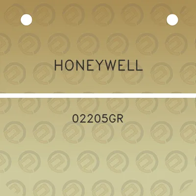 honeywell-02205gr