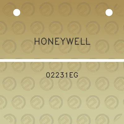 honeywell-02231eg