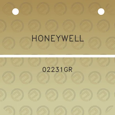 honeywell-02231gr