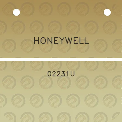 honeywell-02231u