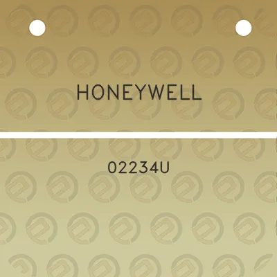 honeywell-02234u