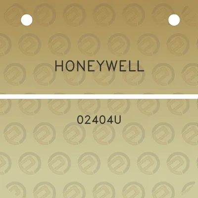 honeywell-02404u