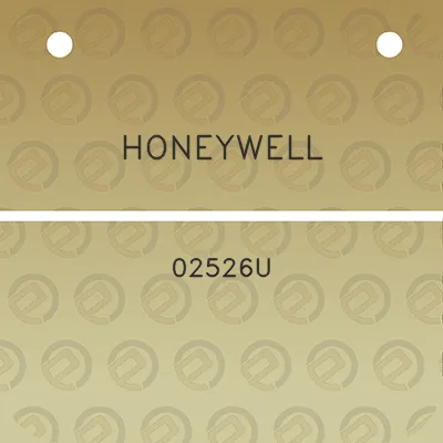 honeywell-02526u