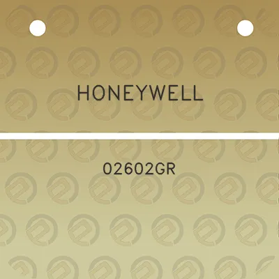 honeywell-02602gr