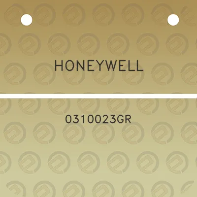 honeywell-0310023gr