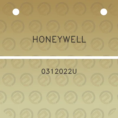 honeywell-0312022u