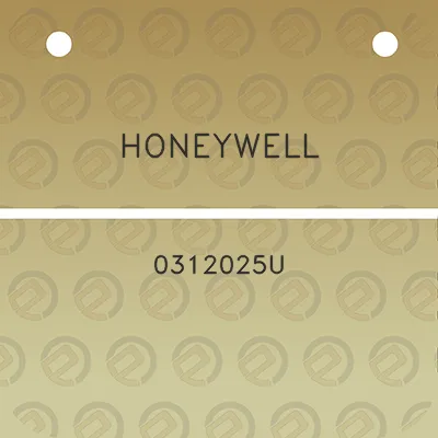 honeywell-0312025u