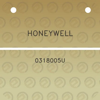 honeywell-0318005u