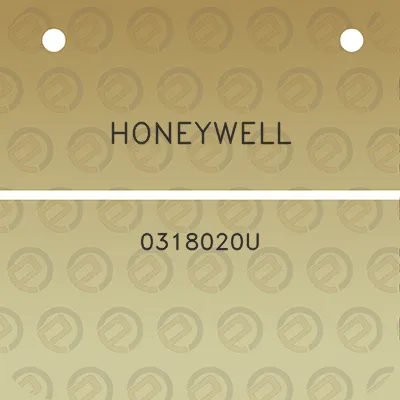 honeywell-0318020u