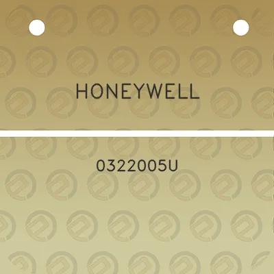 honeywell-0322005u