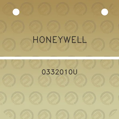 honeywell-0332010u