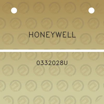 honeywell-0332028u